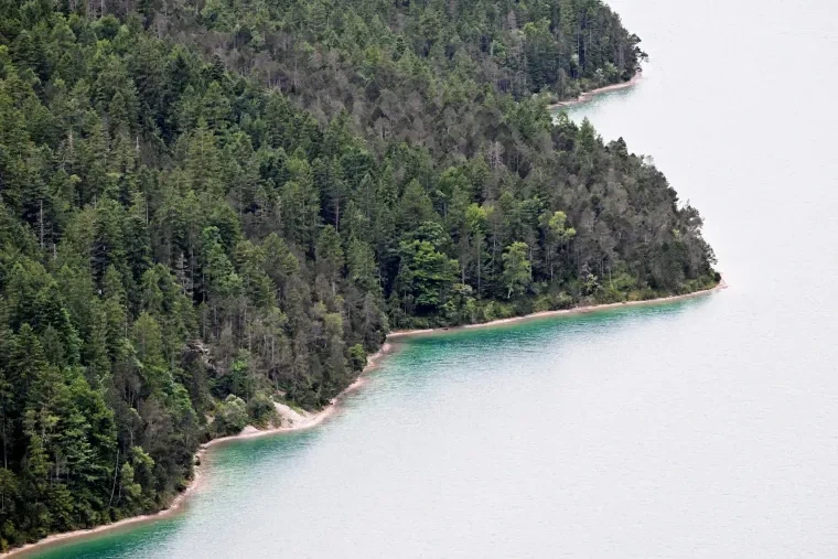 Landschaft – Plansee,Tirol,Österreich, See,Berge, Malerisch, Sommer