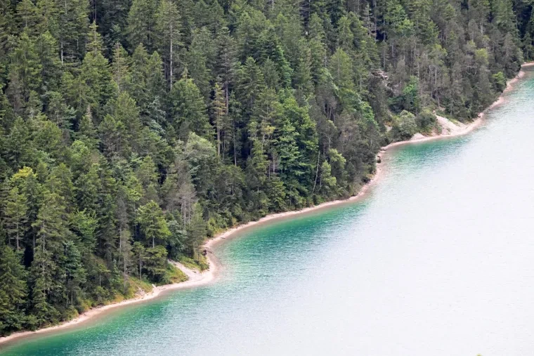 Landschaft – Plansee,Tirol,Österreich, See,Berge, Malerisch, Sommer