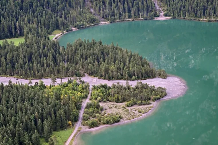 Landschaft – Heiterwanger See,Tirol,Österreich, See, Malerisch, Herbst