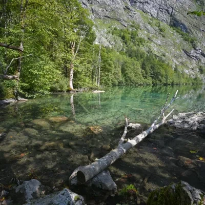Landschaft – Berchtesgadener Land,Obersee, See, Malerisch, Herbst