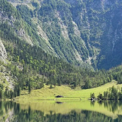 Landschaft – Berchtesgadener Land,Obersee, See, Malerisch, Herbst