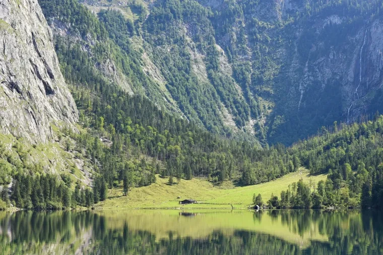 Landschaft – Berchtesgadener Land,Obersee, See, Malerisch, Herbst