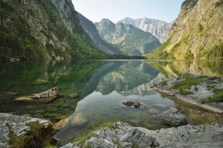 Landschaft – Berchtesgadener Land,Obersee, See, Malerisch, Herbst