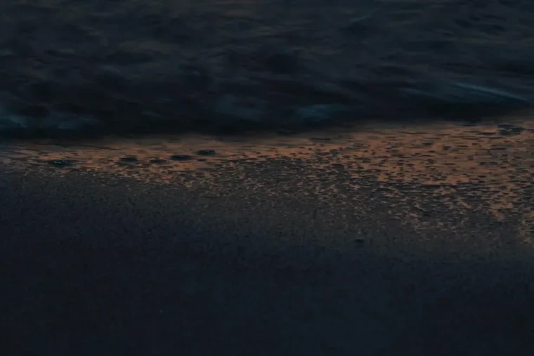 Landschaft – Ostsee, Küste,Strand, Dämmerung,Minimalistisch, Spätsommer