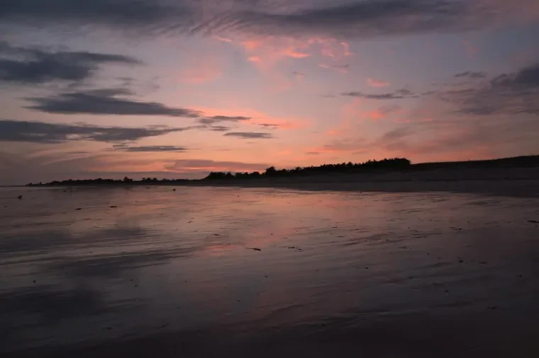 Landschaft – Bretagne, Küste,Meer, Sonnenuntergang,Malerisch,Spiegelung, Sommer