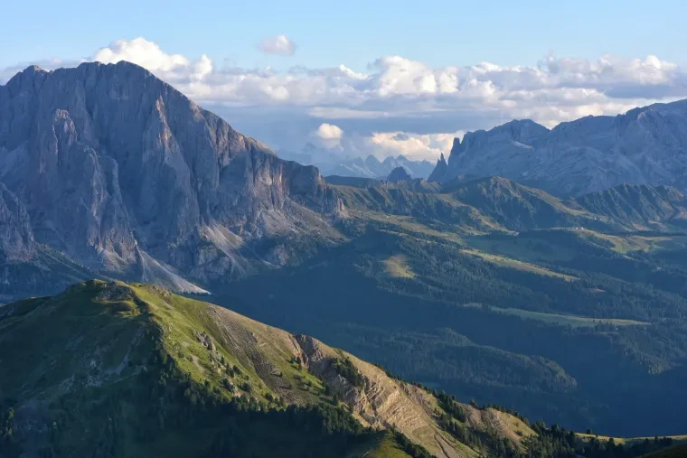 Landschaft – Dolomiten,Alpen, Gebirge, Malerisch, Sommer