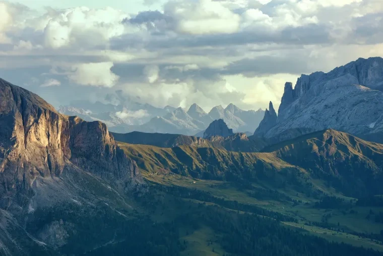 Landschaft – Dolomiten,Alpen, Gebirge, Dramatisch,Malerisch, Sommer