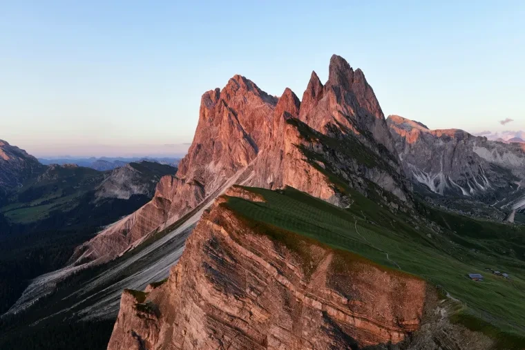 Landschaft – Dolomiten,Alpen, Gebirge, Sonnenuntergang,Dramatisch,Malerisch, Sommer