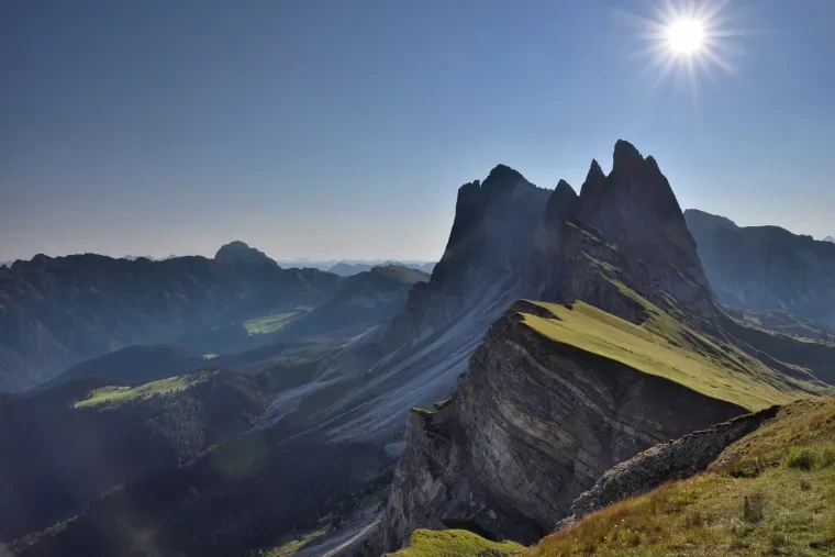 Landschaft – Dolomiten,Alpen, Gebirge, Malerisch,Dramatisch, Sommer