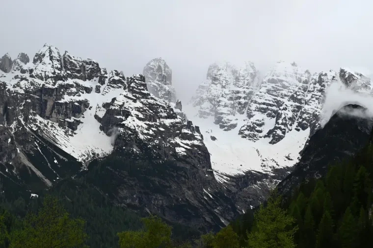 Landschaft – Dolomiten, Gebirge, Dramatisch, Frühling