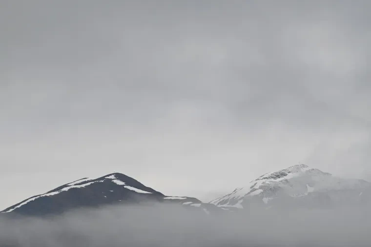 Landschaft – Dolomiten, Gebirge, Nebel, Frühling