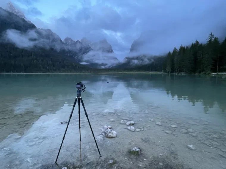 Landschaft – Dolomiten, See, Malerisch, Frühling