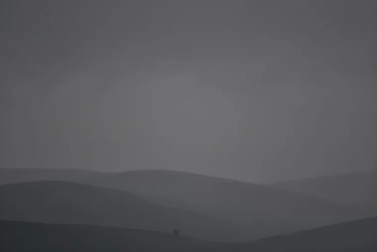 Landschaft – Toskana, Hügelland,Kulturlandschaft, Nebel,Morgenlicht,Malerisch, Frühling