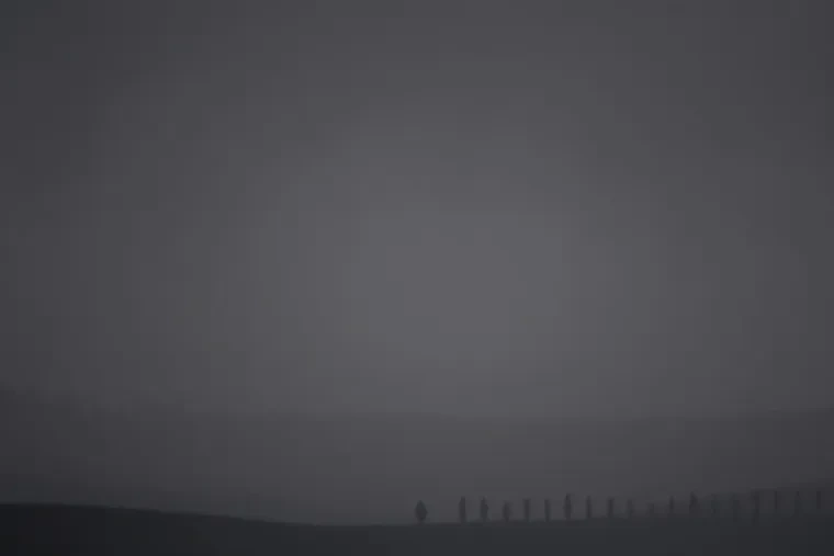 Landschaft – Toskana, Hügelland,Kulturlandschaft, Nebel,Morgenlicht,Malerisch, Frühling