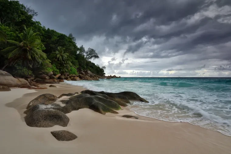 Landschaft – Praslin, Küste, Dramatisch,Malerisch, Winter