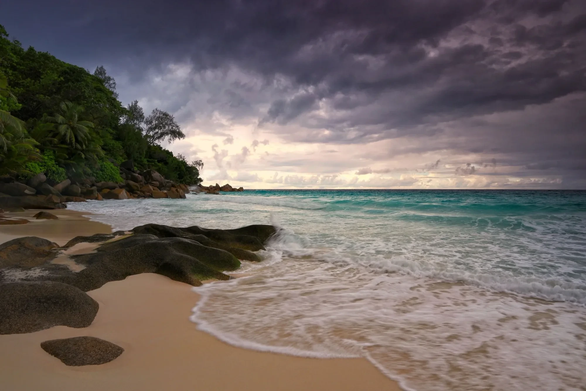 Landschaft – Praslin, Küste, Dramatisch,Malerisch, Winter